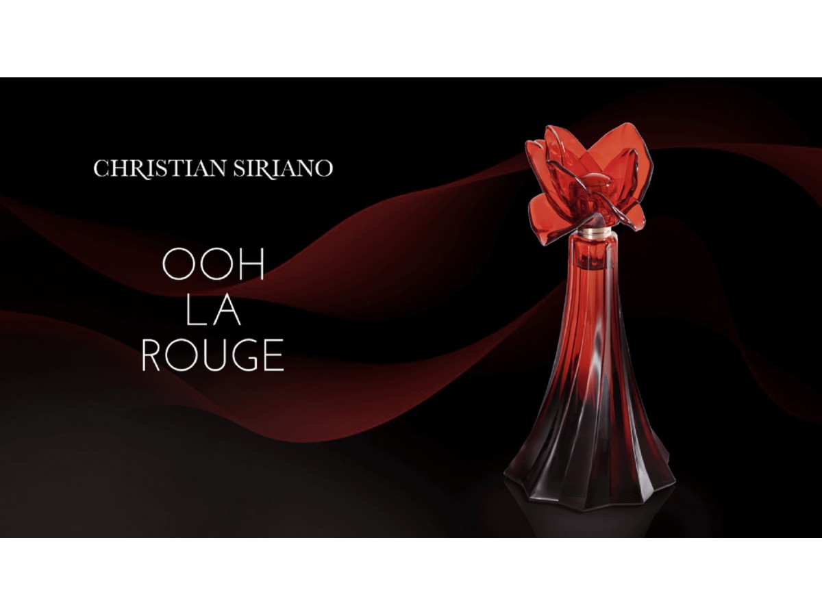 Christian Siriano Ooh La Rouge: прекрасный красный аромат в интересном флаконе 