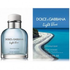 Dolce&Gabbana Light Blue Pour Homme Swimming in Lipari