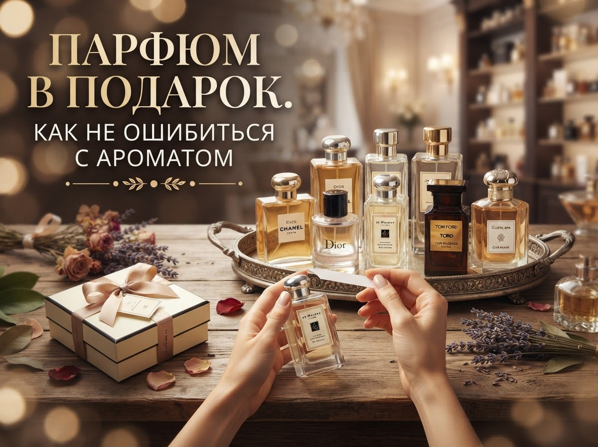 Парфюм в подарок — как не ошибиться с ароматом