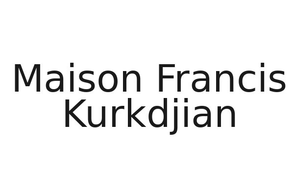 Maison Francis Kurkdjian Maison Francis Kurkdjian