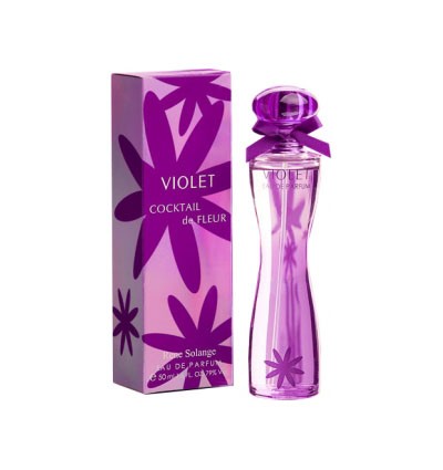 Rene Solange Violet Cocktail de fleur