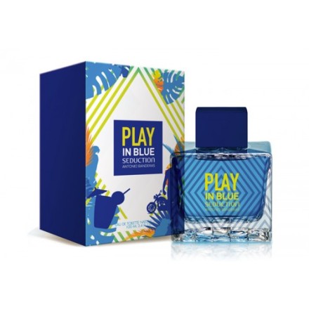 Antonio Banderas Play In Blue Seduction For Men